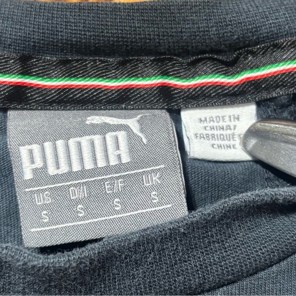 Puma Ferrari Men's Formula 1 Black T-Shirt Size Small - Picture 4 of 8